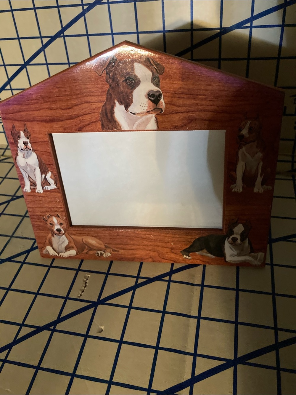 Dog photo frame